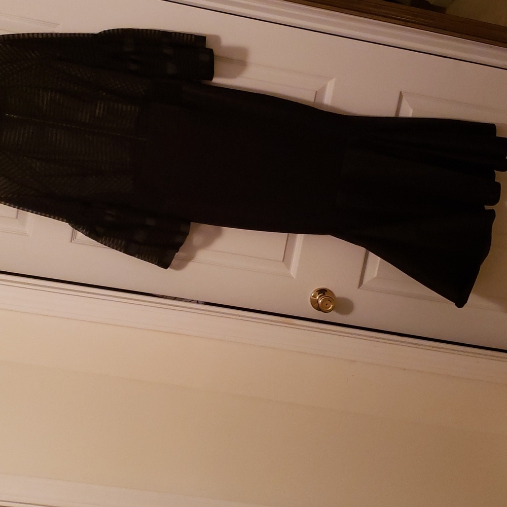 Elegant dress, with mermaid bottom